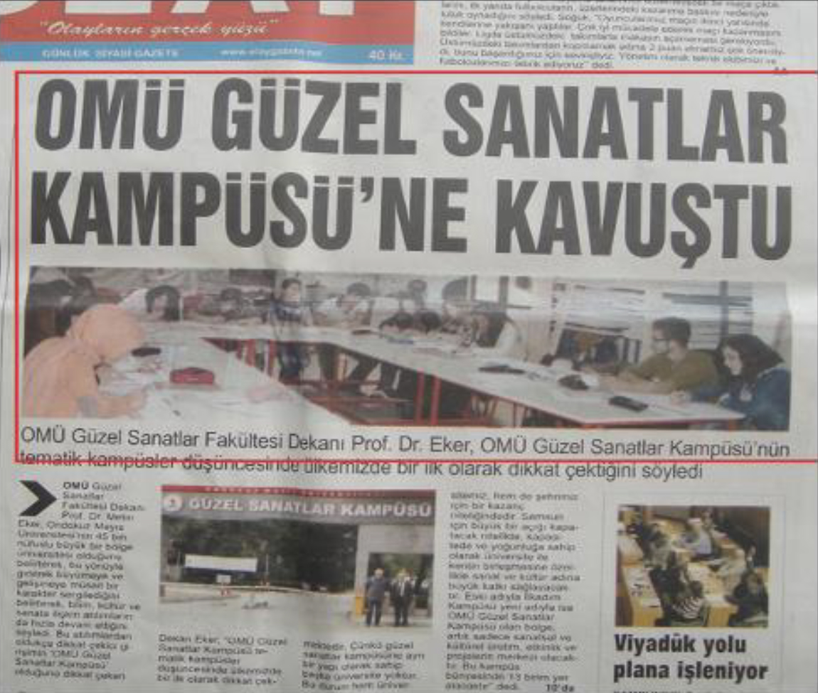 K&Uuml;LT&Uuml;R&Uuml;N&Uuml;Z YOKSA GELECEĞİNİZ YOKTUR: İlkadım K&uuml;lt&uuml;r ve Sanat &Uuml;niversitesi Profil &Ouml;nerisi