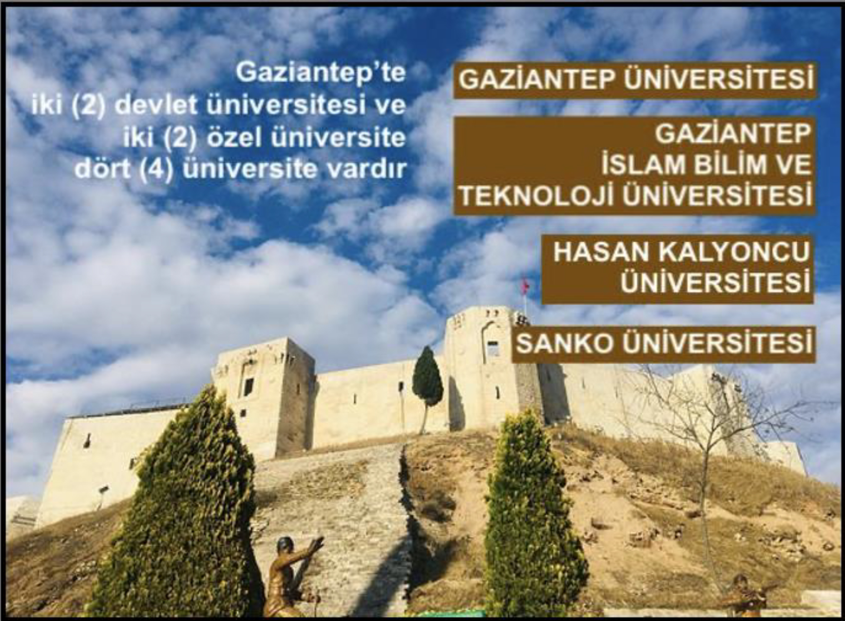K&Uuml;LT&Uuml;R&Uuml;N&Uuml;Z YOKSA GELECEĞİNİZ YOKTUR: İlkadım K&uuml;lt&uuml;r ve Sanat &Uuml;niversitesi Profil &Ouml;nerisi