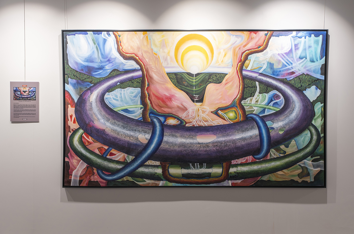 Prof.Dr. Metin EKER, Ondokuz Mayıs &Uuml;niversitesi&rsquo;nin kuruluşunun 50. Yılı m&uuml;nasebeti ile &ldquo;38/50: Retro-Perspektif&rdquo; adını verdiği bir kişisel sergi a&ccedil;tı.