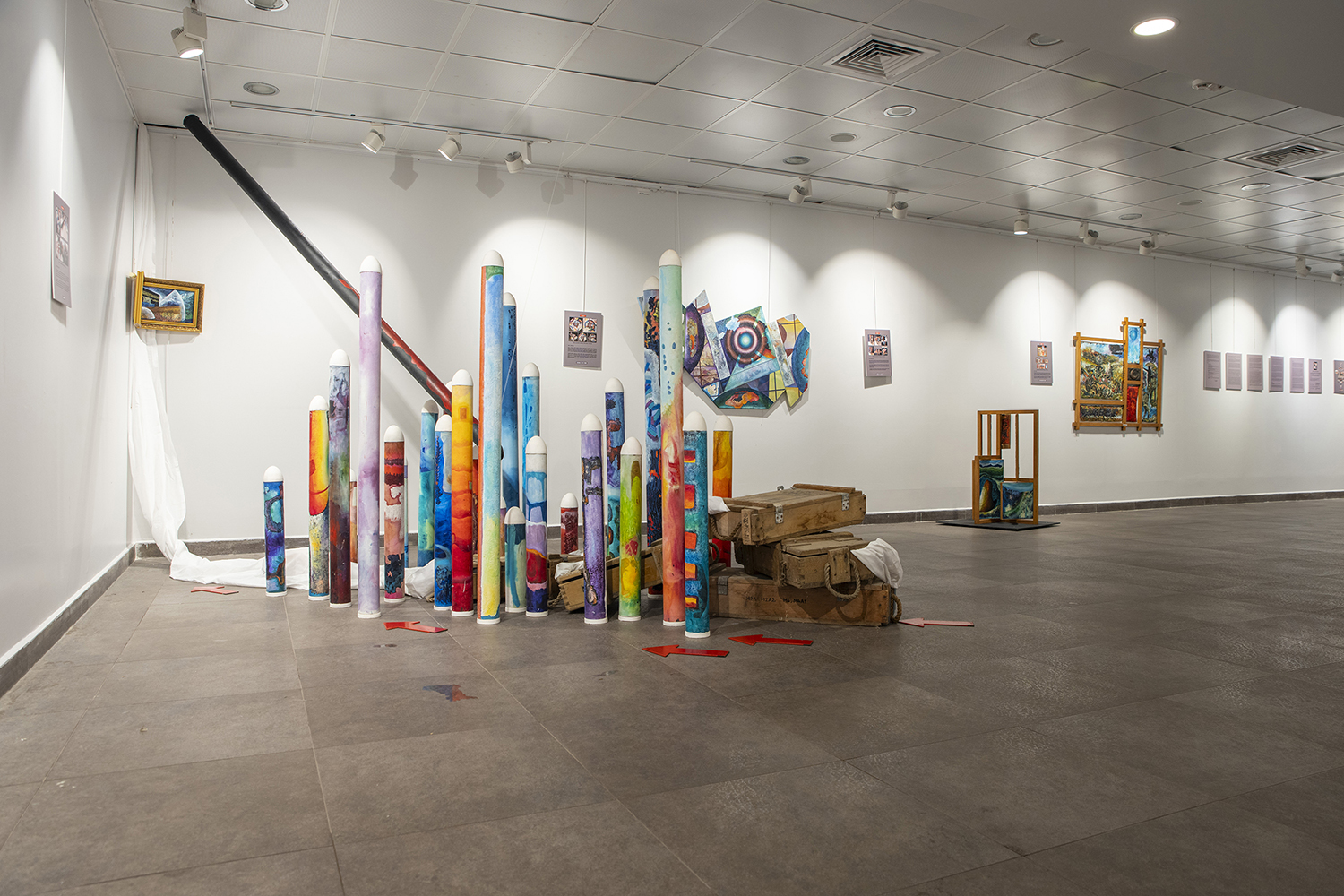 Prof.Dr. Metin EKER, Ondokuz Mayıs &Uuml;niversitesi&rsquo;nin kuruluşunun 50. Yılı m&uuml;nasebeti ile &ldquo;38/50: Retro-Perspektif&rdquo; adını verdiği bir kişisel sergi a&ccedil;tı.