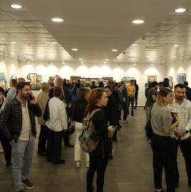 Samsun&rsquo;dan Cumhuriyete &lsquo;Y&Uuml;ZDE 100&rsquo; resim sergisi